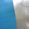 Matte blue flame retardant surface, UV resistant for long-term outdoor roof service