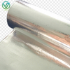 Reflective two sided foil coated woven fabric for roof thermal insulation