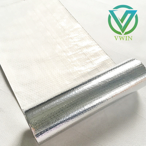 Flame resistant aluminum foil woven fabric for heat-resistant protective gloves