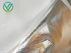 Woven aluminum foil for rock wool soundproof composite cover
