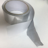 Folded soft light shot of flame retardant reinforced foil tape, flexible high reflectivity for curved wall & roof insulation sealing