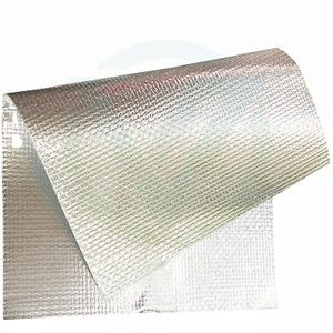 Main image of anti-aging fire-resistant foil fiberglass cloth for thermal pipeline insulation