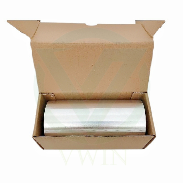 Waterproof Oil-proof Kitchen Aluminum Tin Foil Roll with Kraft Paper Box Packaging for Daily Food Wrapping