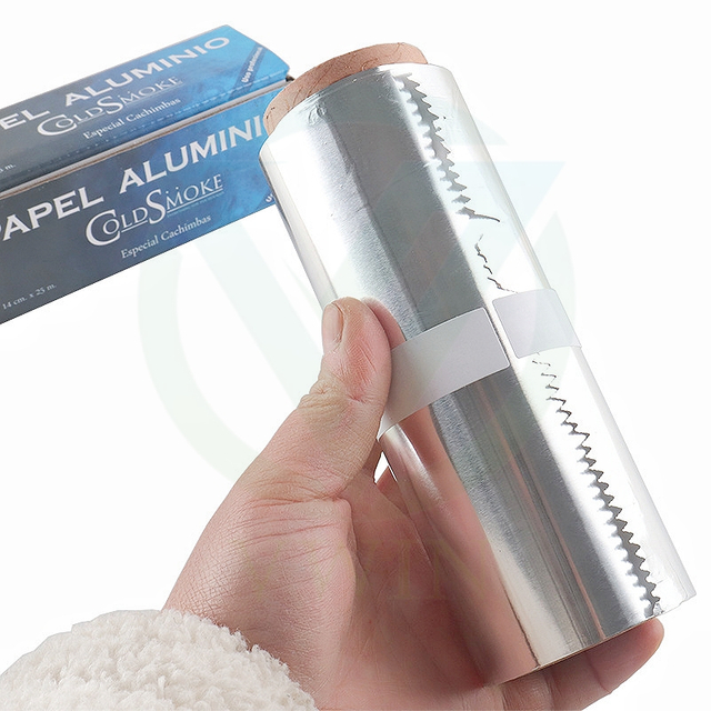 Premium Thickened Perforated Aluminum Foil Roll for Hookah Shisha