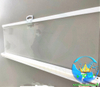 Perforated Crystal-Clear Scratch-Resistant Plastic Night Curtain for Grocery Store Open Coolers