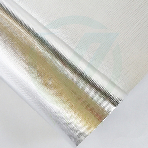 Aluminum foil fiberglass cloth main image, high-reflective insulation