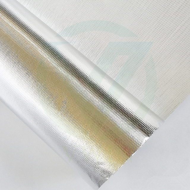 Aluminum foil fiberglass cloth main image, high-reflective insulation