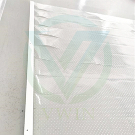 Perforated Transparent Strip Night Curtain To Fridge Showcase in Store