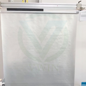 Tear-resistant breathable automatic night cover for refrigerated display cabinets, durable roller blind main image