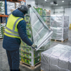 Moisture Barrier Heat Reflective and Thermal PET/AL/PE Aluminum Foil Laminate to Produce Cold Chain Pallet Cover