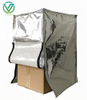 Main image of aluminum foil laminated woven fabric, vapor barrier anti-rust light blocking roll for precision machinery tray protective cover fabrication