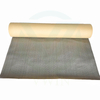Main image of kraft paper-laminated grey PE woven fabric, dual-layer for tear-proof mattress wrapping bag production