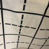 Grid PP woven fabric coating material for laminating mineral wool floor heating insulation