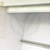 Flat view of perforated freezer night shade fabric, thermal insulation material for refrigerator night cover