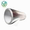 Wide aluminum foil woven laminate roll, flexible for cutting & sewing custom curved tray covers for CNC equipment and instrument parts