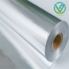 Flame resistant aluminum foil laminated woven fabric used as building radiant barrier thermal insulation