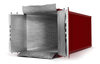Dual foil woven fabric made container liner bag, block condensation & protect cargo from moisture rust