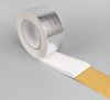 Hand tear liner detail of FSK foil tape, residue-free eco water glue for fast on-site insulation lapping