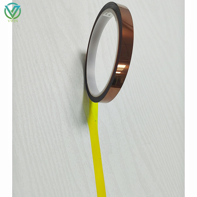 Main shot of anti static KX2525 polyimide aluminum foil tape, high temp resistant for electronic component EMI shielding & wire insulation