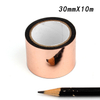 Full roll rose gold metallized OPP tape, delicate metallic luster for light luxury furniture soft furnishing line edging