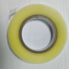 Wide thickened silent linerless tape full roll front shot, high tack & low noise for mass factory carton sealing to reduce workshop noise