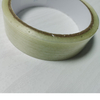 Wide thickened transparent fiberglass tape diagonal shot, thick adhesive for large-diameter thick quartz tube & heavy heater wrapping