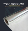 Wear resistance display of flame-retardant foil fiberglass cloth for rocket insulation