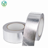 Main shot of anti corrosion aluminum foil fiberglass cloth tape, corrosion resistant sealing tape for industrial pipe wrapping