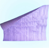 Flat shot of light purple embossed PE-coated woven cloth, flexible substrate for shopping bags & storage sacks