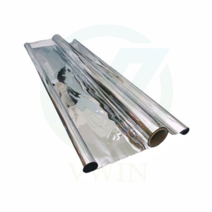 Reinforced PET PE laminated bubble aluminum foil roll, reflective bubble foil for building thermal insulation