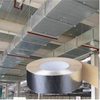 On-site HVAC duct application of reinforced metallised kraft tape, tear & moisture resistant for air pipe insulation wrapping