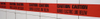 Flat laid warning barrier tape shot with clear "CAUTION BURIED ELECTRIC LINE" print, resistant to soil corrosion underground