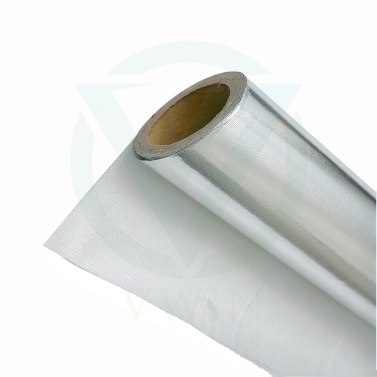 Main product image of fiberglass cloth backed aluminum foil for manufacturing radar electromagnetic shielding boxes