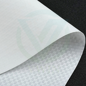 Main image of high-strength white aluminum foil woven cloth, flexible grid substrate roll for ton bag packaging
