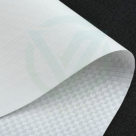Main image of high-strength white aluminum foil woven cloth, flexible grid substrate roll for ton bag packaging