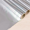 Hand tearing aluminum foil, highlighting easy tear and convenient handling features.