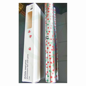 Commercial Grade Heavy Duty Aluminum Foil Roll With Printed Design for Catering & Food Service